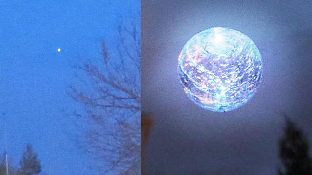 Luminous Orb UFO (or drone?) in California, Dec 2023 ????