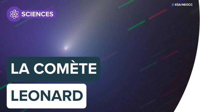 Comprendre la comète Léonard en une minute | Futura