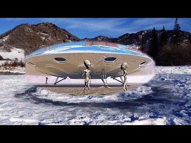 Resident of the village of Elo in the Altai Republic, meets a UFO with three small Humanoids