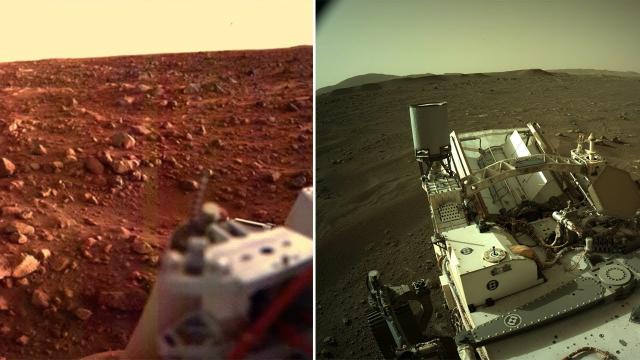 How Perseverance's cameras compare to NASA's historic Viking-1 Mars lander