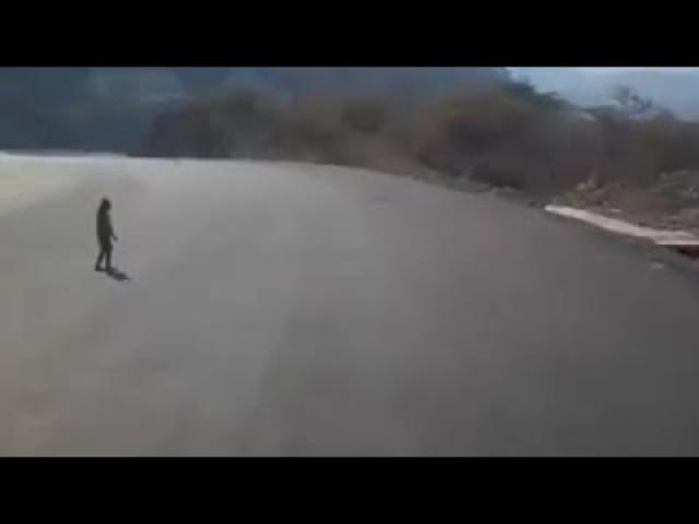 Incredible... Elf captured on video by truck driver in Sonora, Mexico
