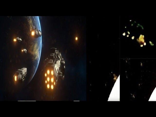 Are we being invaded by an Extraterrestrial armada? Swarm of mysterious objects passing by the ISS