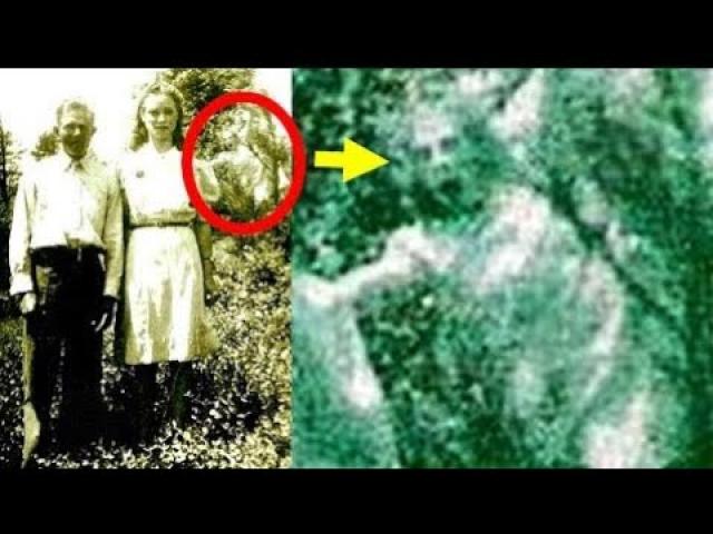 The Wedding Day ghost photo taken in 1942 in Jasper Alabama