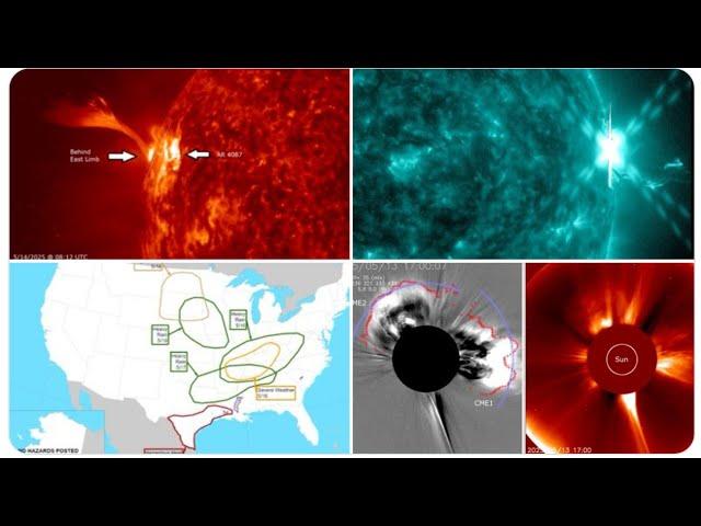 The Sun is getting Busy & the Weather is about to get Wild.