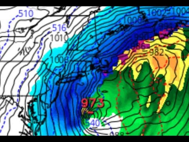 BIG BLIZZARD for New York, Massachusetts, Connecticut, Maine & New Hampshire & lots of snow for NE.