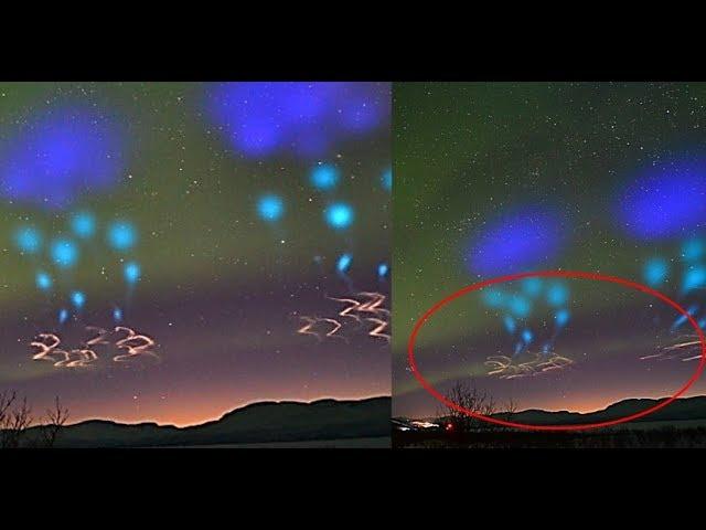 Update: Web Cam records an extraordinary sighting of a fleet of UFOs on Abisko