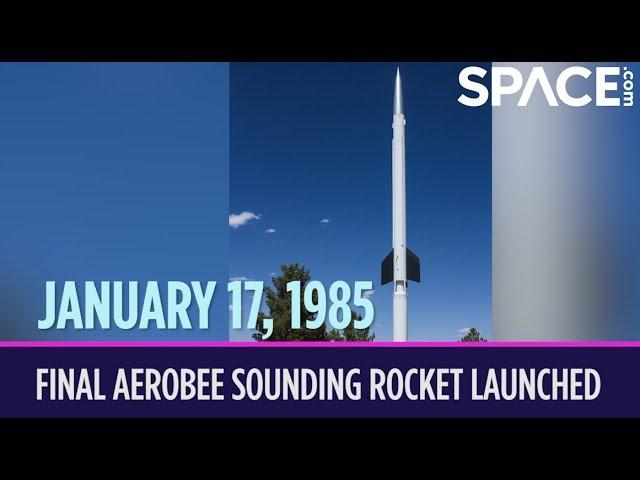 OTD in Space – January 17: Final Aerobee Sounding Rocket Launched