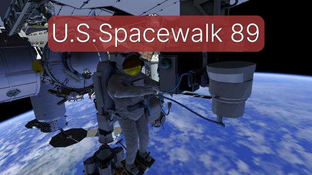 U. S. Spacewalk 89 Animation
