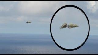 UFO Sightings UFO Military Armed Drone? Hostile Looking UFO Watch Now! Incredible Daytime Footage!