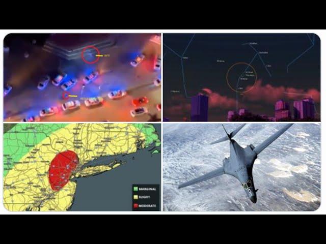 WTF? Tall Grey Aliens in Miami?!? Unprecedented NE USA Rain event? B-1 Bomber Crashes! N. Korea WTF?