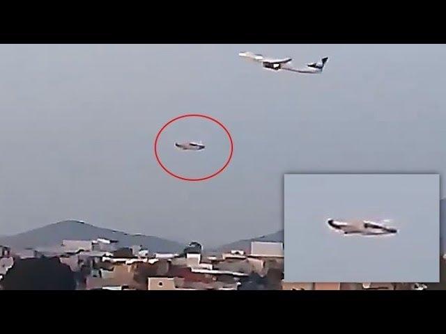 The huge UFO sighted on the coast of San Clemente arrives in Mexico and stops on Tijuana