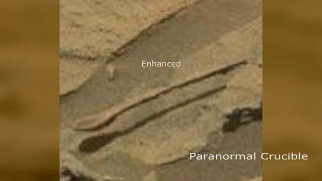 Floating Spoon Found On Mars?
