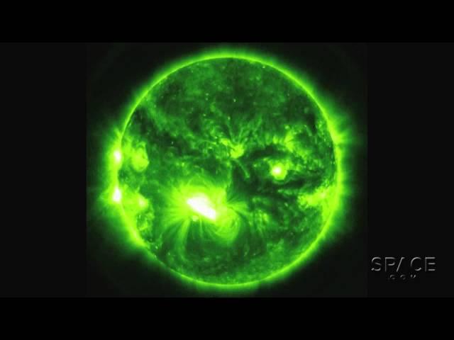 Huge Sunspot Full Of X and M Flares | Video