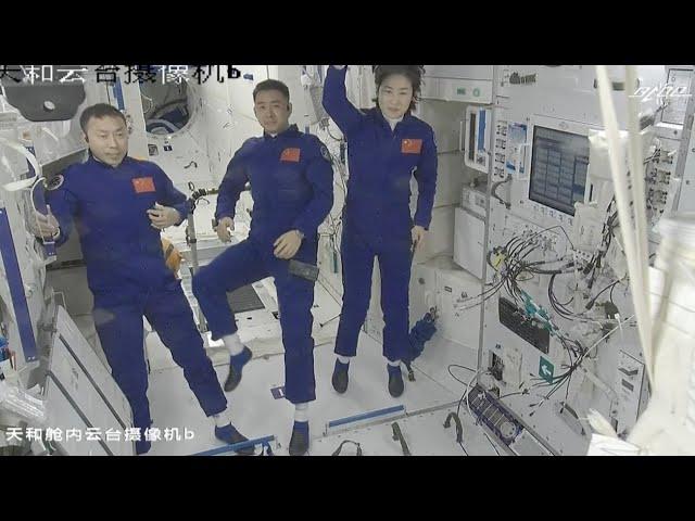 Watch Live! Chinese astronauts deliver science lecture from space