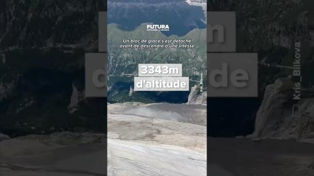 Effondrement d'un glacier italien au lendemain d'un record de chaleur !