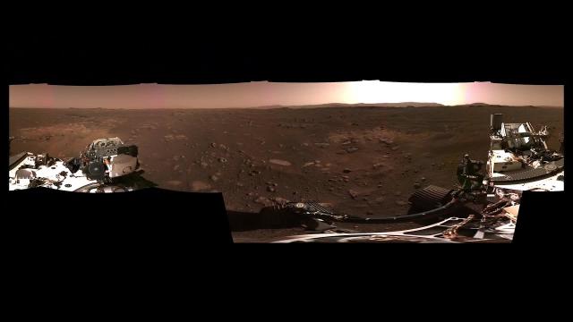 Stunning Mars panorama delivered by Perseverance rover's navcams