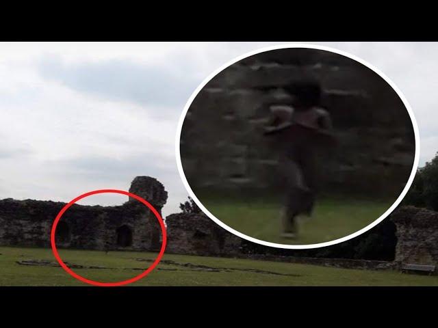 Eerie photo shows 'ghost' at Flint Castle, England
