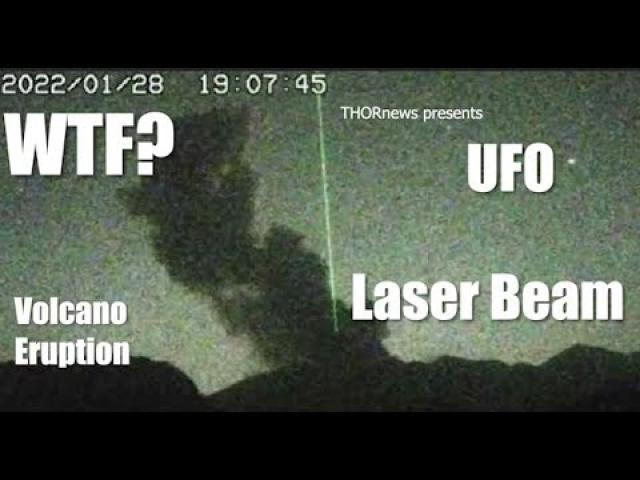 WTF? Laser Beam, UFO & Volcano Eruption? 700 Miles of Blizzard warnings 4 NE & BIG Storm 4 USA nxtwk