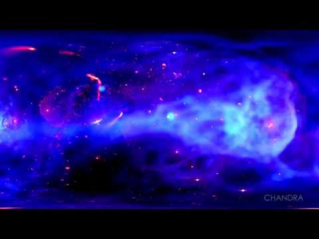 ‘Sit’ in the Position of Milky Way’s Supermassive Black Hole - Visualization