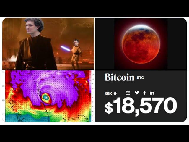 MAJOR* HURRICANE Nicole to hit Florida? Bitcoin drops in2 $18k Range as Binance buys insolvent* FTX!