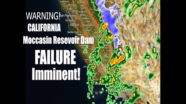 DAM RESERVOIR FAILURE IMMINENT! at California, Tuolumne County