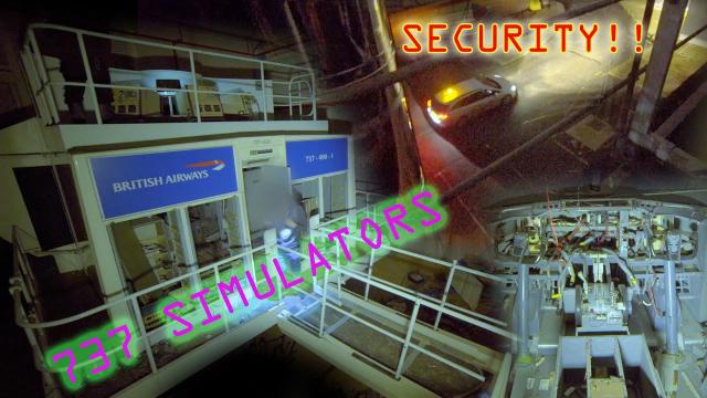 Huge British Airways Training Complex Part1 SECURITY HUNTED FOR US!