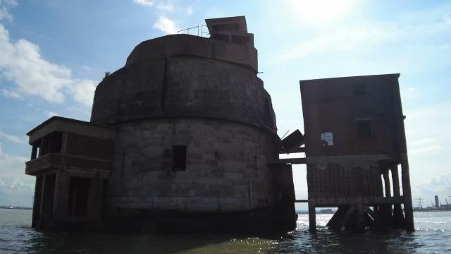 MILITARY BOAT HOTEL and OFFICES BARGE