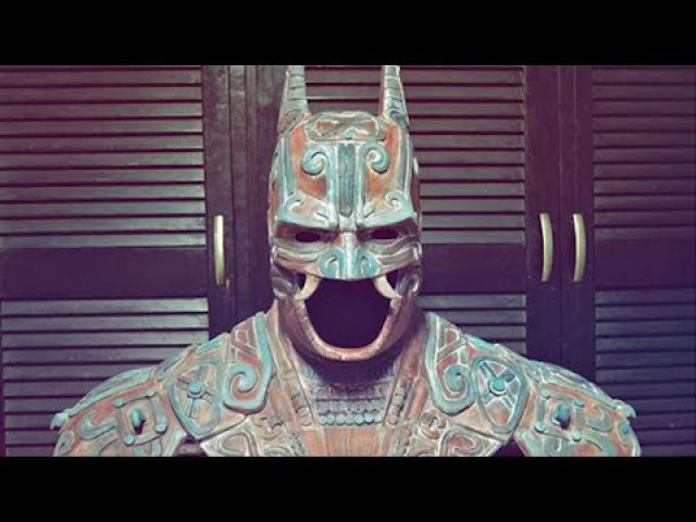 Fact or Fiction: Ancient Mayan sculpture resembles Batman?