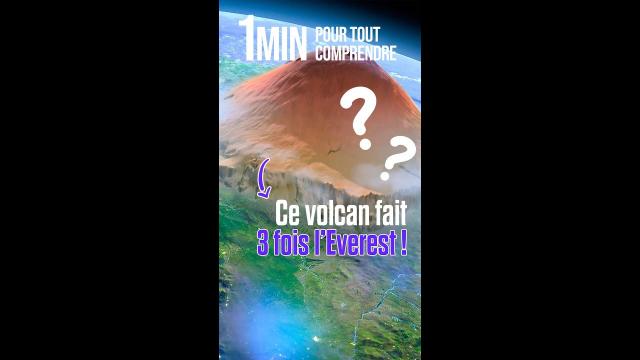 Ce volcan est 3 fois plus haut que l’Everest ! ????️????