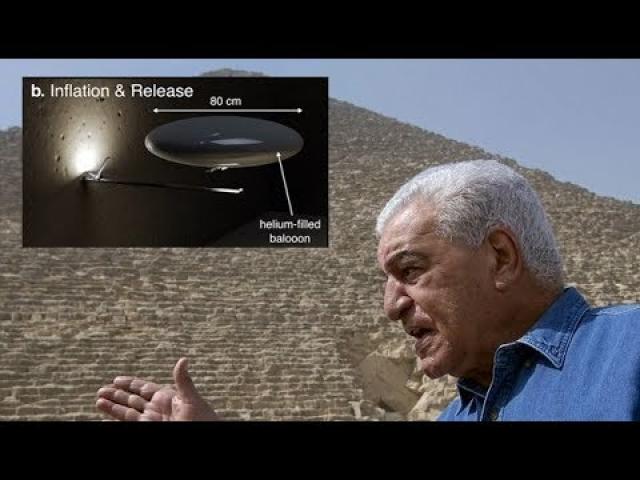 Micro Blimp Drone to Explore Inside the Great Pyramid