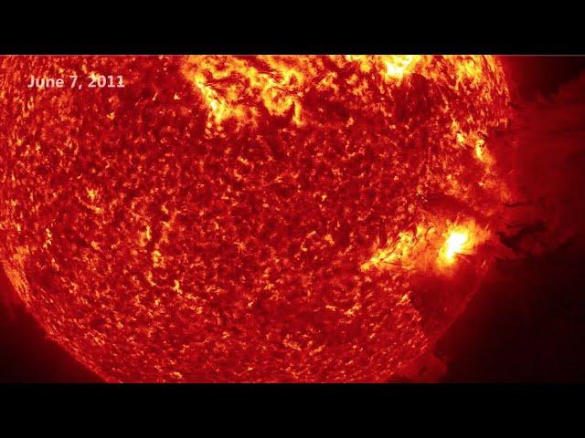 Amazing Sun views and science delivered in 10 Years of NASA SDO