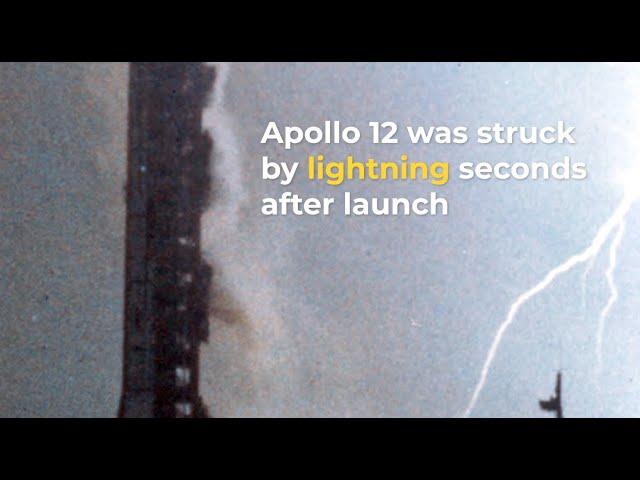 Flashback: Apollo 12's Rocket Struck By Lightning Twice During Launch