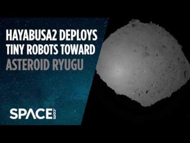 Japanese Probe Deploys Robots to Land on Asteroid Ryugu