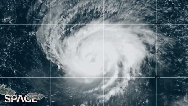 See Hurricane Lee in this amazing time-lapsed view from space