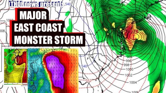 Red Alert! Monster Frankenstein storm to hit Florida & the ENTIRE EAST COAST.