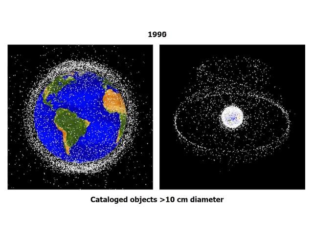 Space Junk! See how much orbital debris has grown since 1960