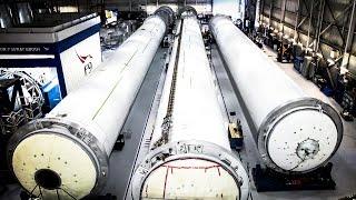 SpaceX Rocket Tank Production | Timelapse