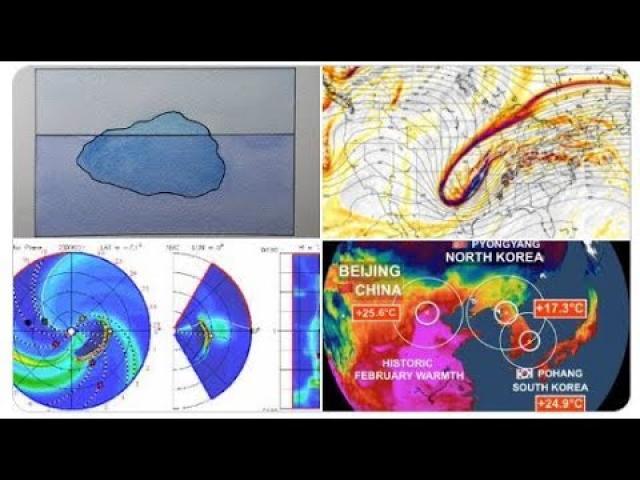 Icebergs & Volcanoes. Storms & Stuff Falling out of sky. Record Heat & Cold. + Tired People