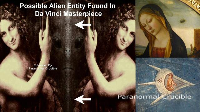 Alien Entity Found In Da Vinci Masterpiece