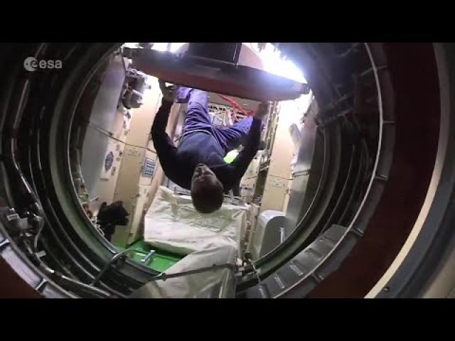 Take an on-orbit tour of Russia's Nauka module with an ESA astronaut