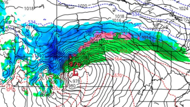 Alert! Aprill 11 Bombogenesis Blizzard Land Hurricane could be Record Breaking!