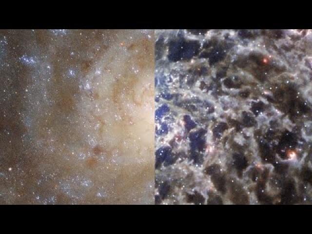Webb and Hubble Reveal Complex Structures