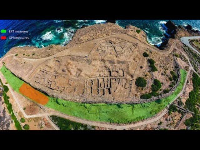 Ancient fortifications revealed underneath Bronze Age village on Italian island