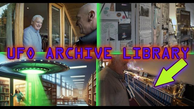 GB UFO Learning Centre with John Hanson UAP Library