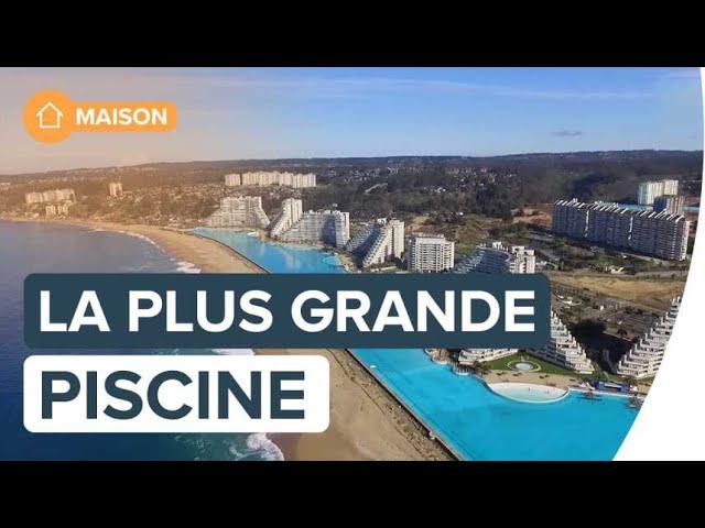 Piscine XXL au Chili : des images aériennes saisissantes