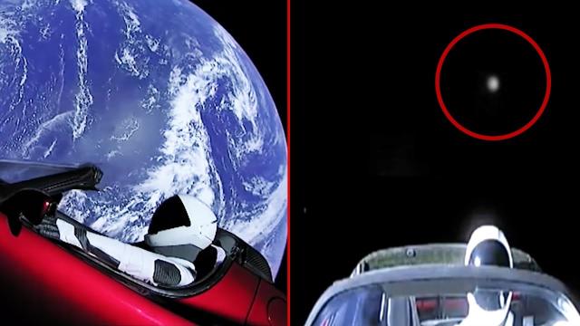 UFOs Spotted During SpaceX Falcon Heavy Video? Mysterious Objects Sighted 2018!
