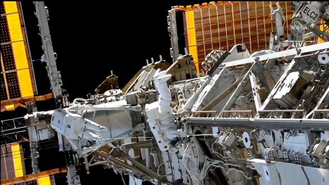 See astronauts work outside space station in 2nd spacewalk of 2023