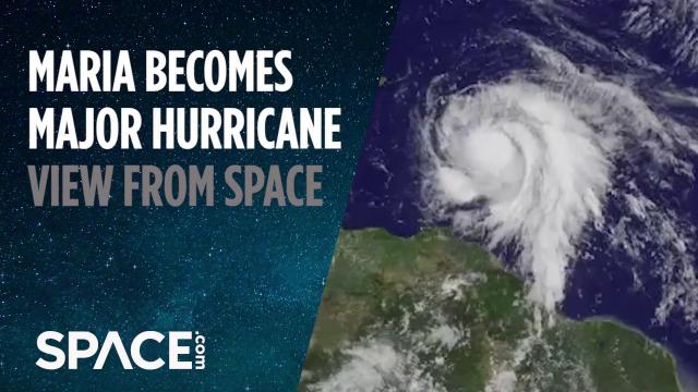 Watch Hurricane Maria Intensify from Space