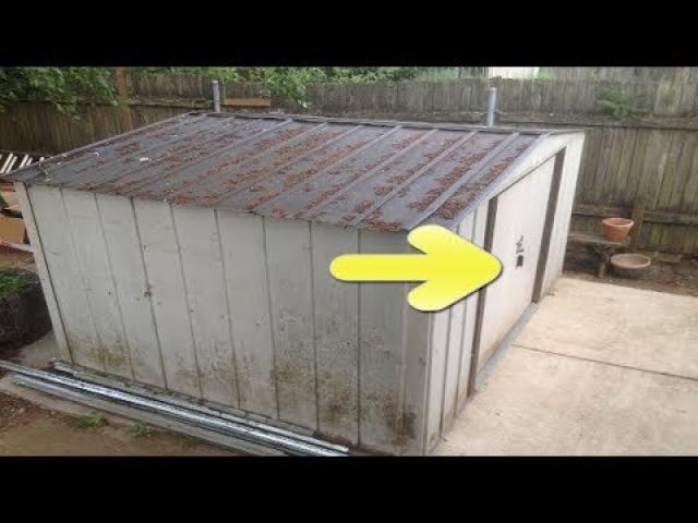He Sold His Old Shed For $100 And Built This  It's Genius