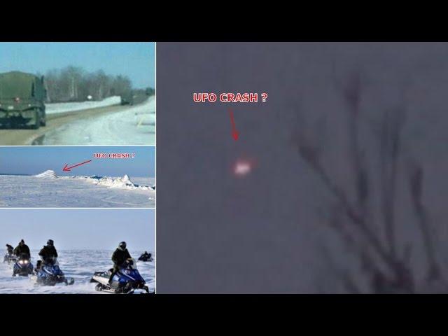 UFO Crash Filmed in Manitoba CANADA by Witness!